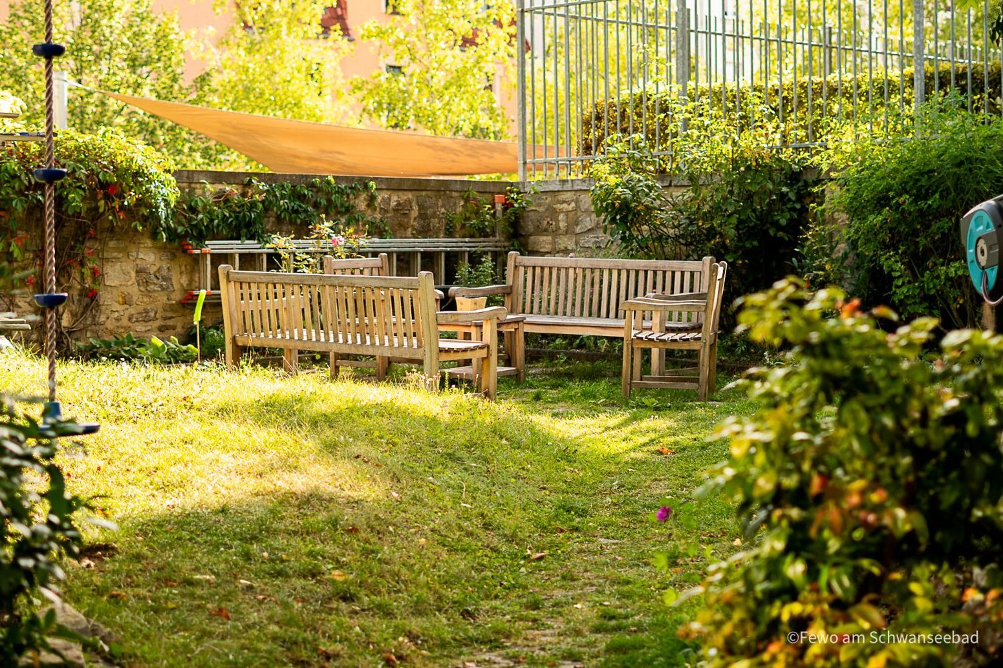 Fewo Am Schwanseebad Mit Garten - Ruhig, Familienfreundlich Und Zentrumsnah Weimar  Exterior photo