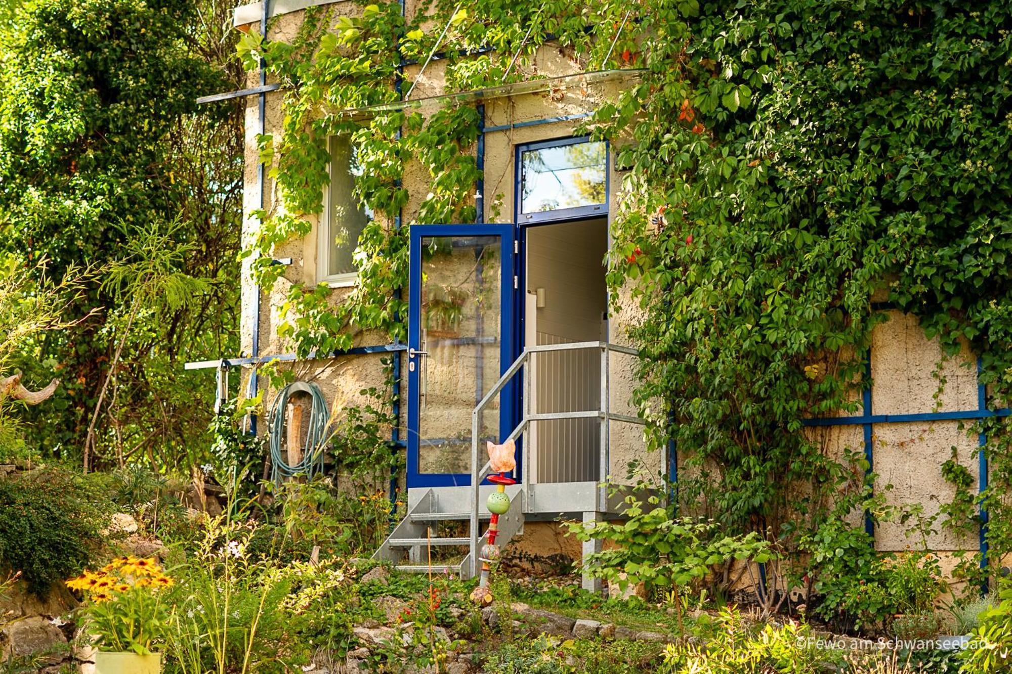 Fewo Am Schwanseebad Mit Garten - Ruhig, Familienfreundlich Und Zentrumsnah Weimar  Exterior photo